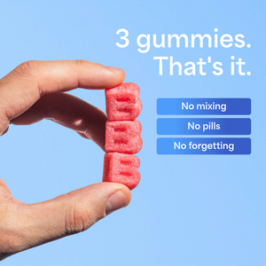 Creatine Monohydrate Gummies  · 5.1g creatine monohydrate per serving · Sugar-free · Vegan · Third-party tested by Eurofins · Build muscle · Better performance & recovery · Supports cellular energy in muscle and brain